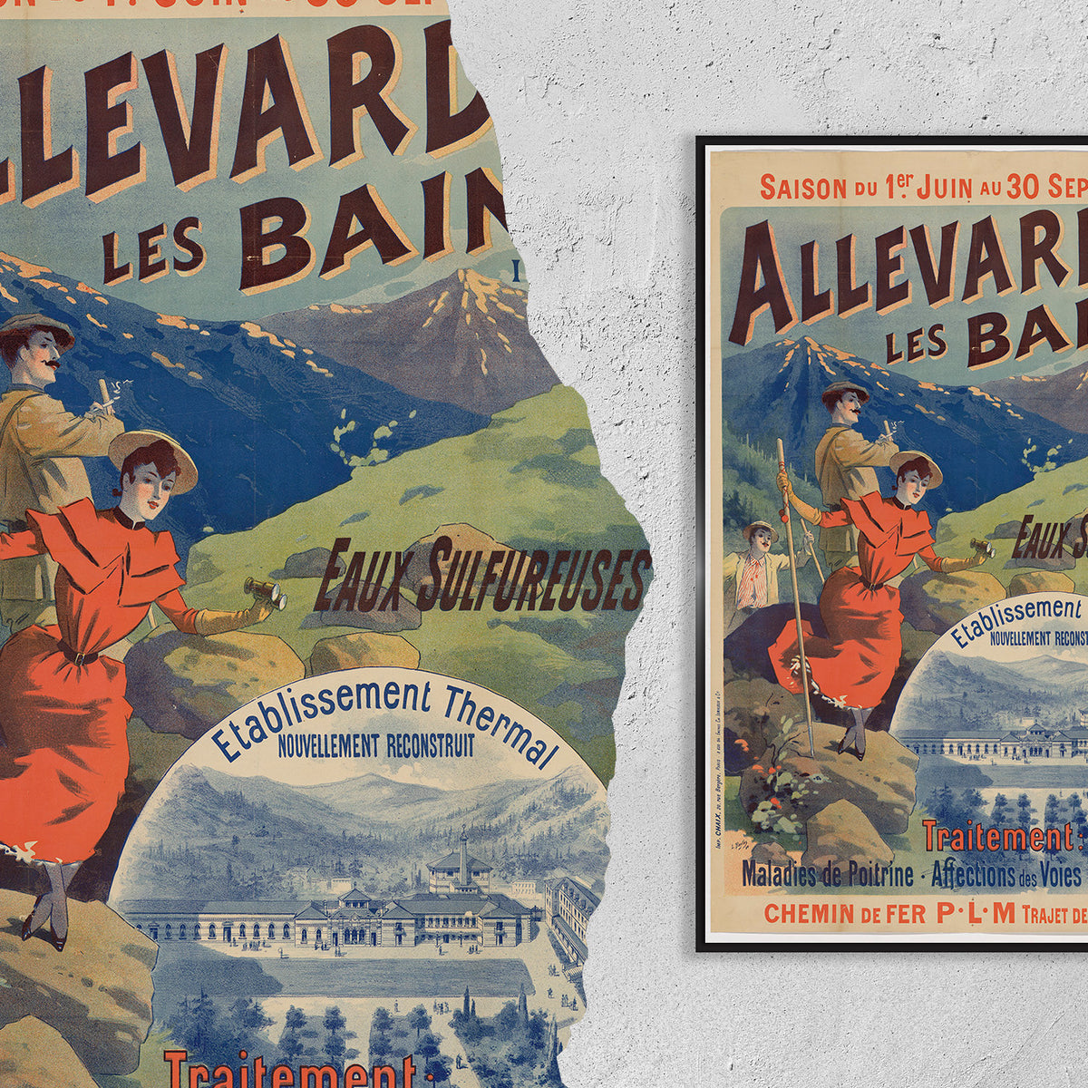 Allevard-les-Bains · 1892 by Lucien Baylac
