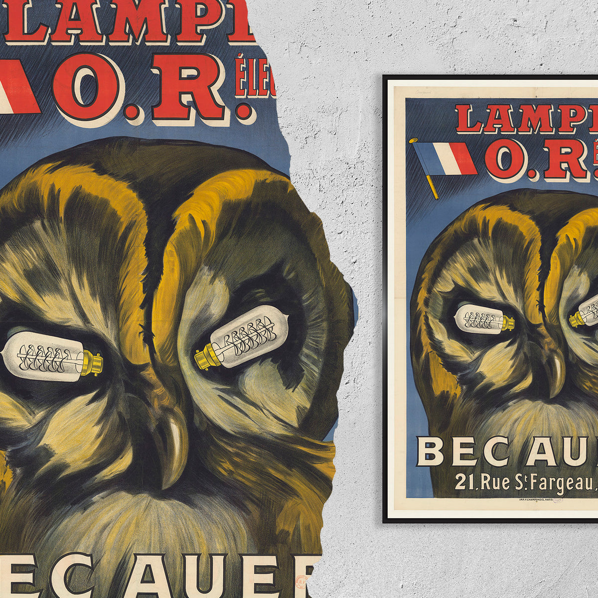 Lampe O.R. Bec Auer · 1913