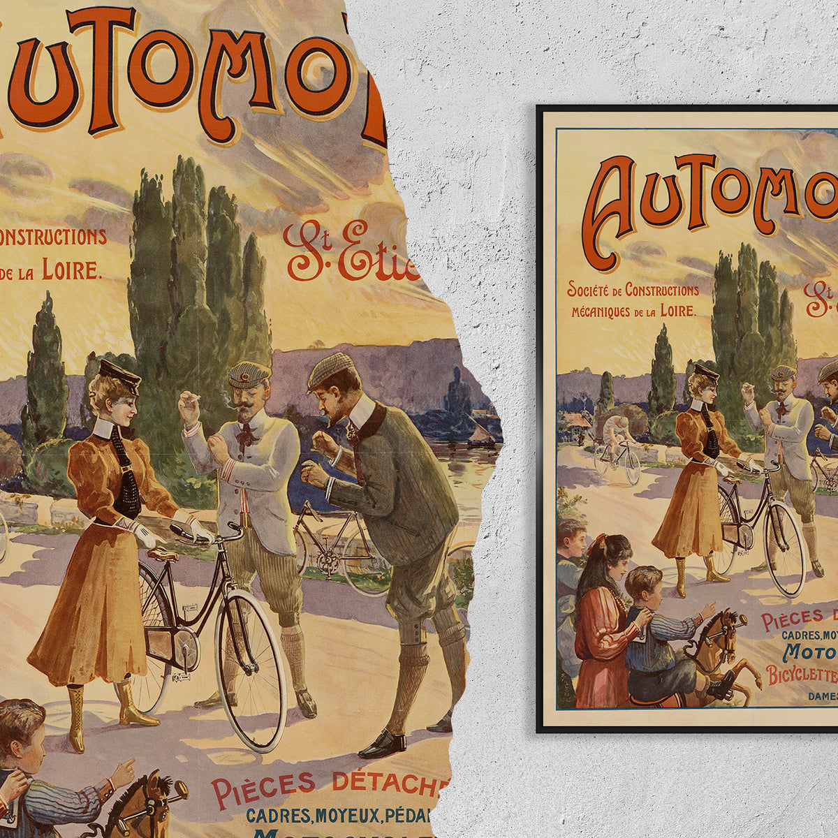 Automoto · Bicycles · 1905 by Eugène Villon