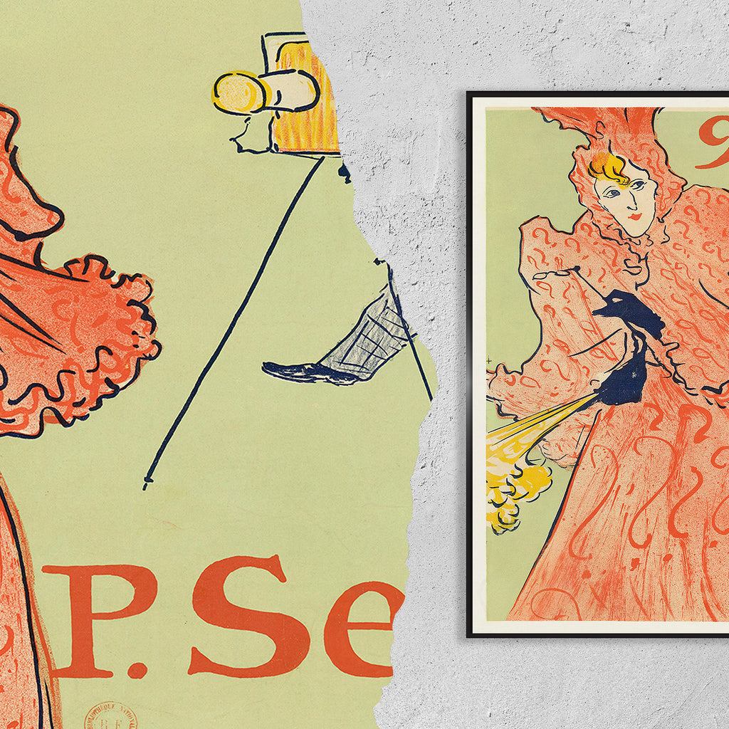 Le Photographe Sescau · by Henri de Toulouse-Lautrec · 1896