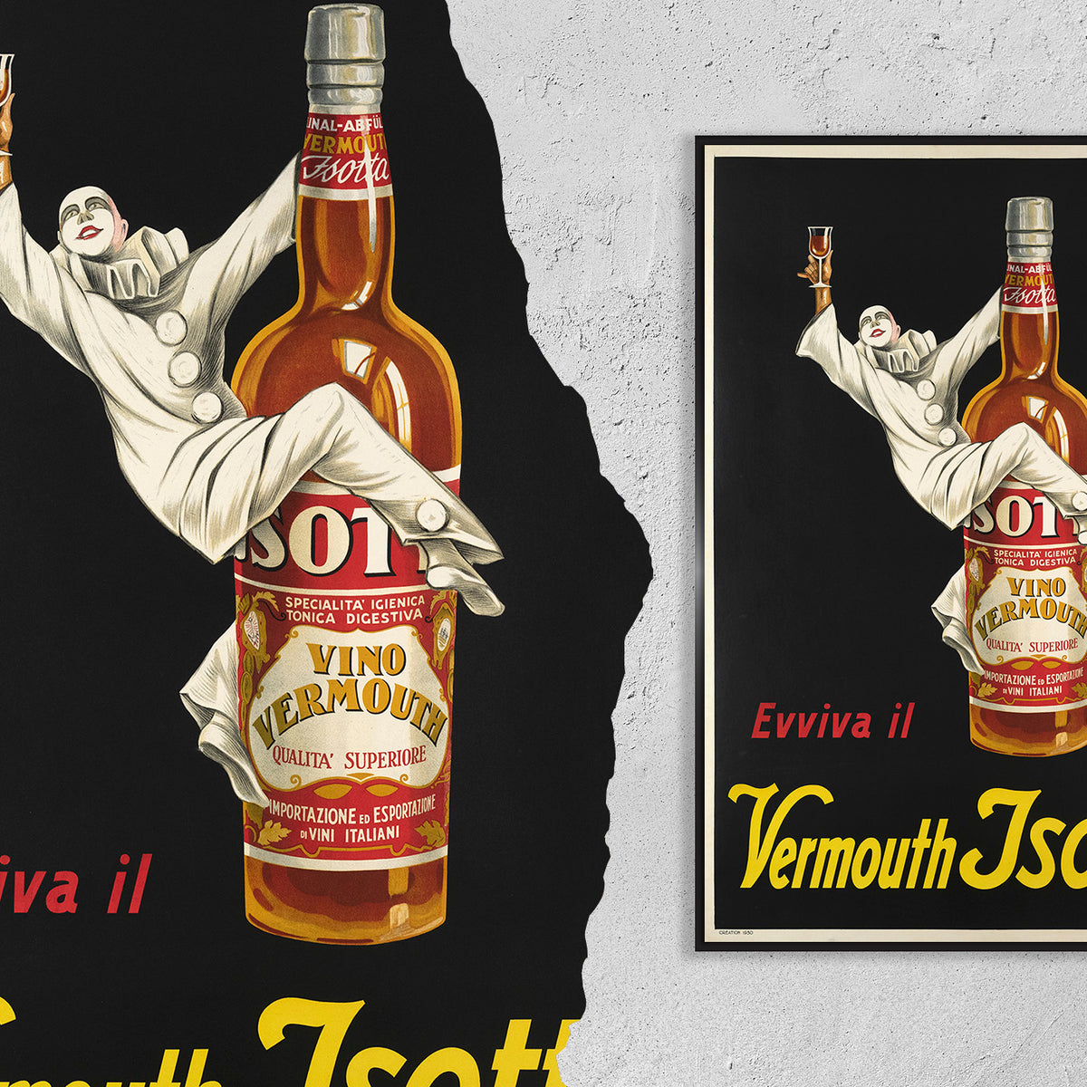 Evviva il Vermouth Jsotta · Reno · 1930 · Pierrot