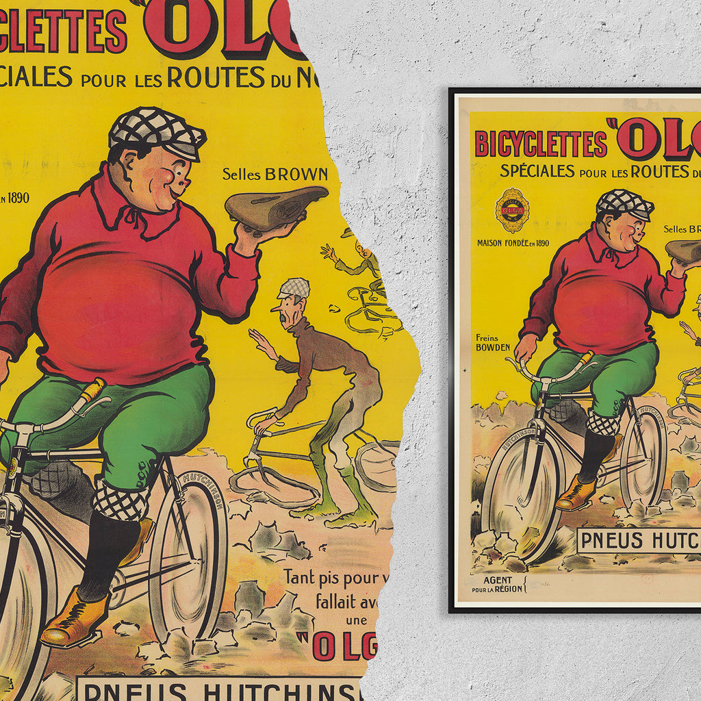 Bicyclettes Olga · 1921 by V. Schusler