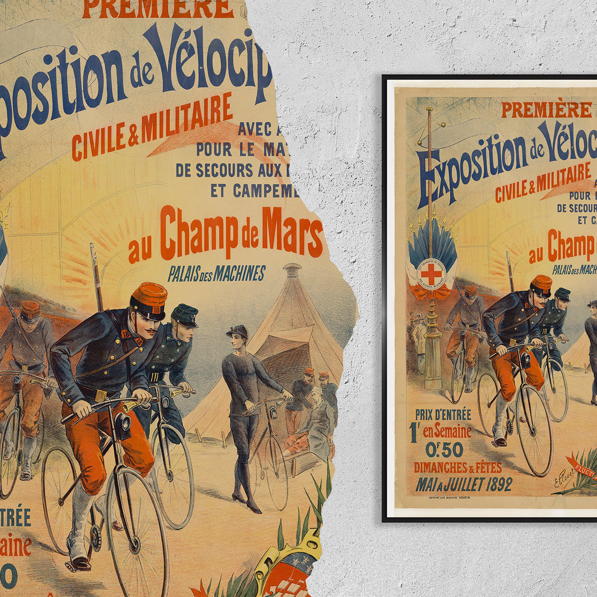 Première Exposition de Vélocipédie · 1892 · by Émile Clouet