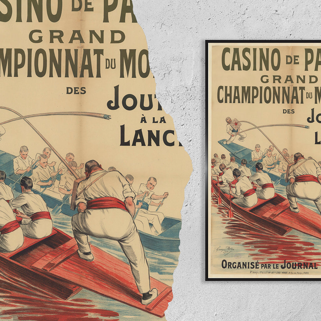 Casino de Paris · Water Jousting Championship · 1904 · Georges Redon