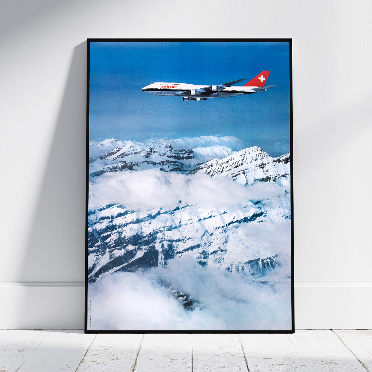 Swissair · Boeing 747-357 · Fernand Rausser · 1983