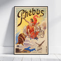 Phebus Fahrrad, Paris, Fahrrad, Fahrräder, 1890 · Antike Fahrrad-Werbeanzeige