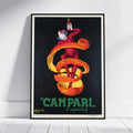 Italian Bitter Campari · Clown With The Orange Peel · Leonetto Cappiello · 1921