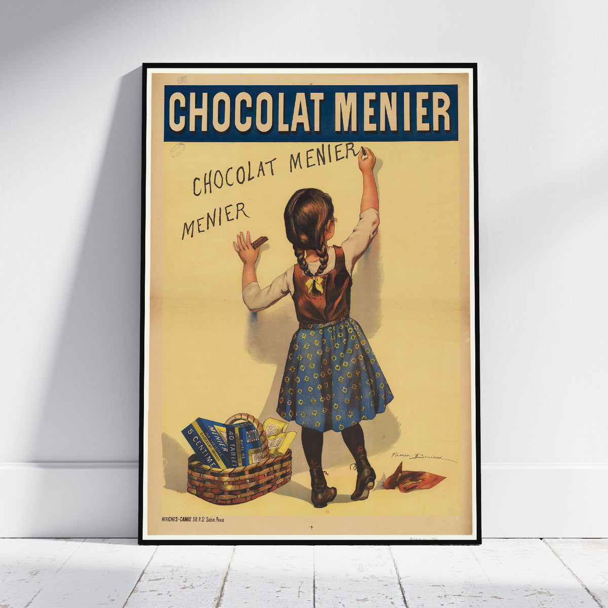 Chocolat Menier, Paris, 1892, Firmin Bouisset by Alfred Choubrac